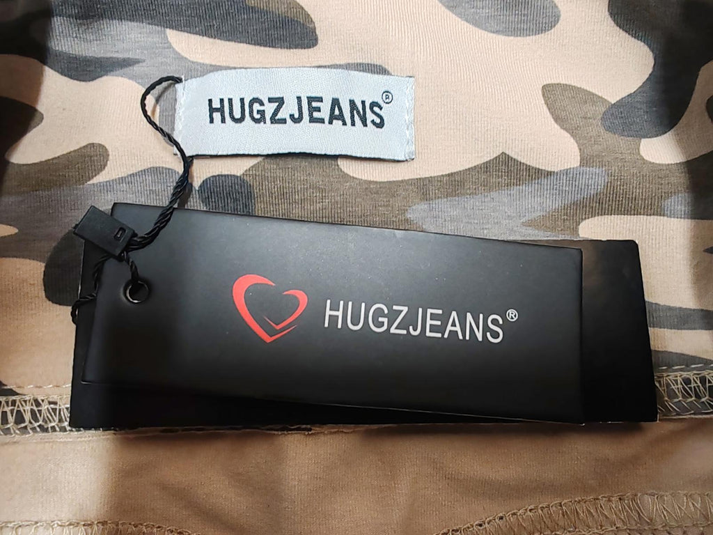 HUGZ JEANS | UK 12 | Camouflage Leggings | Cotton