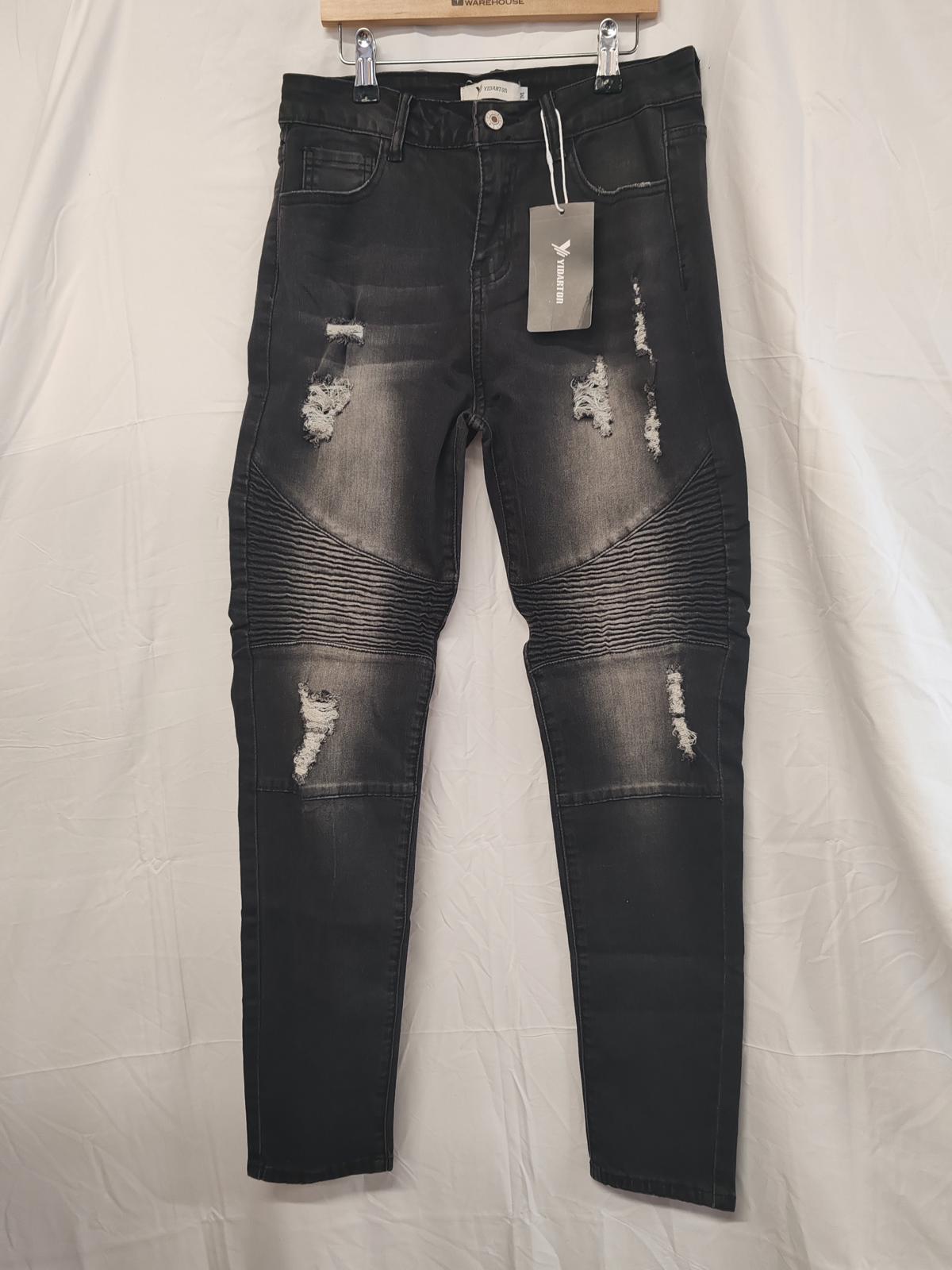 Yidarton | Size M | Black Jeans | Rayon
