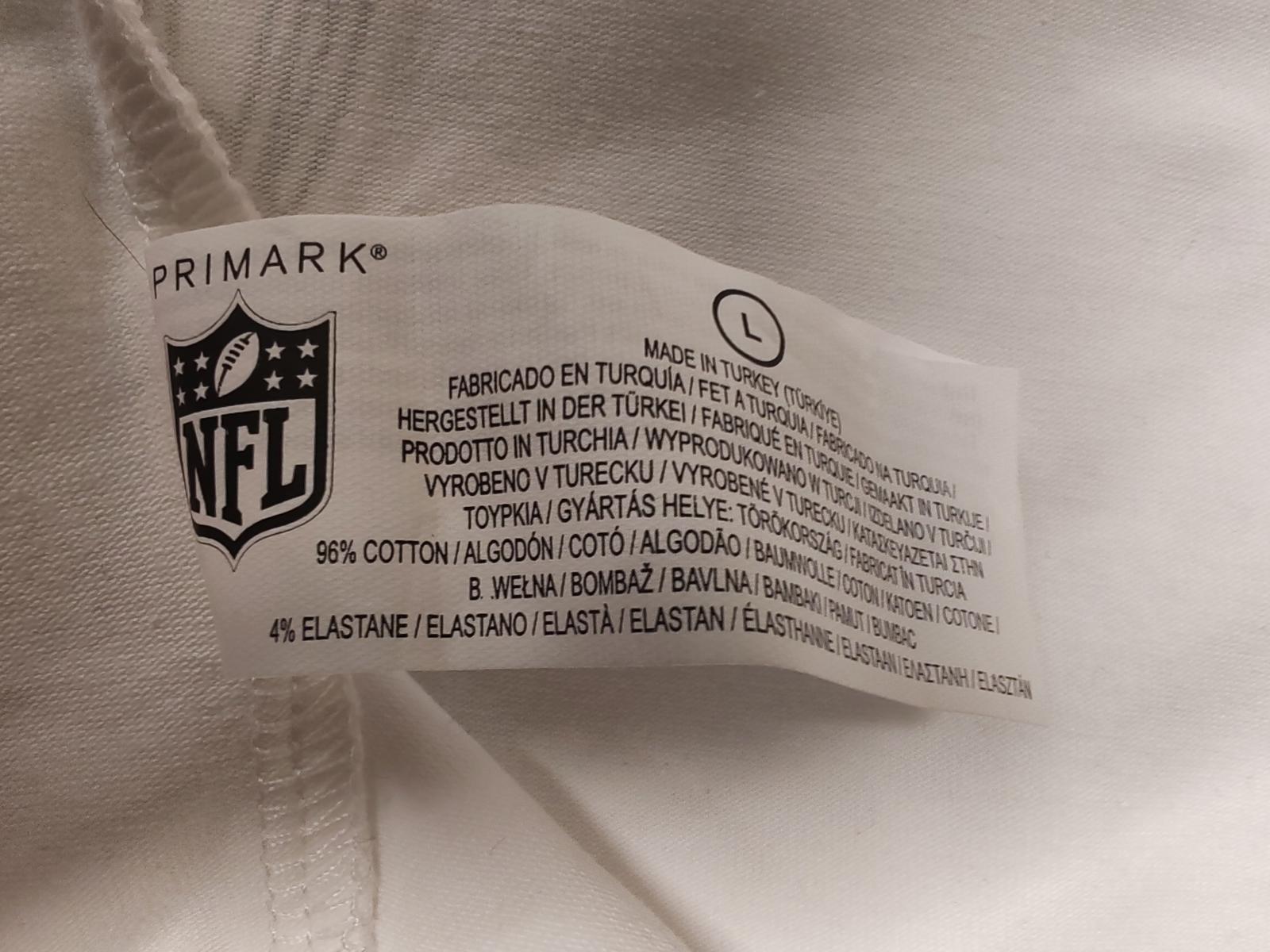 NFL | SIZE L | White Chiefs Crop Top | Cotton