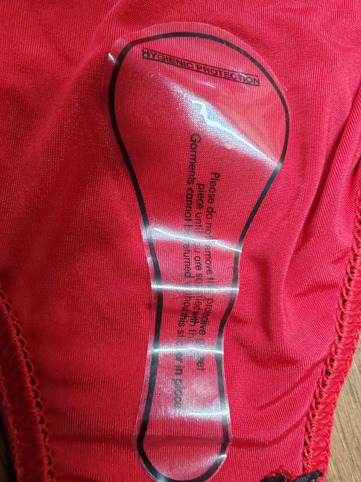 Limited | UK 22 | Red & sparkle Bodysuit | Polyester