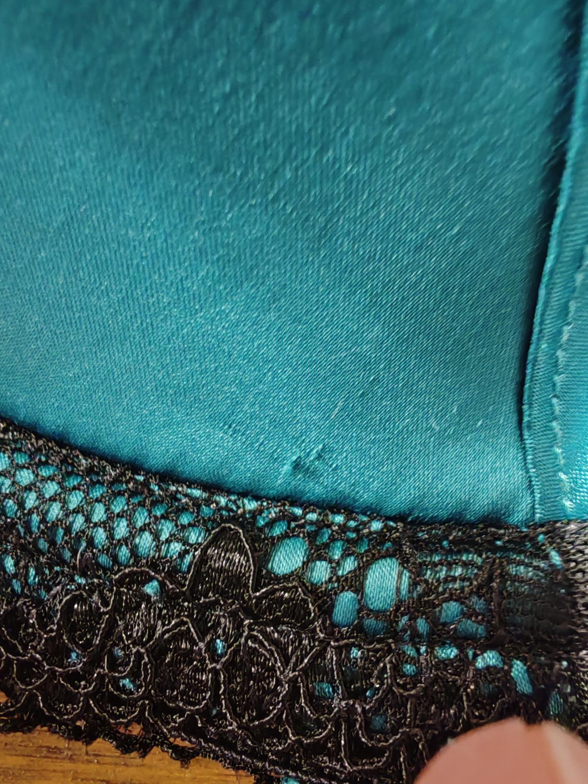 Ann Summers | 42GG | Teal & Black Bra | Polyester