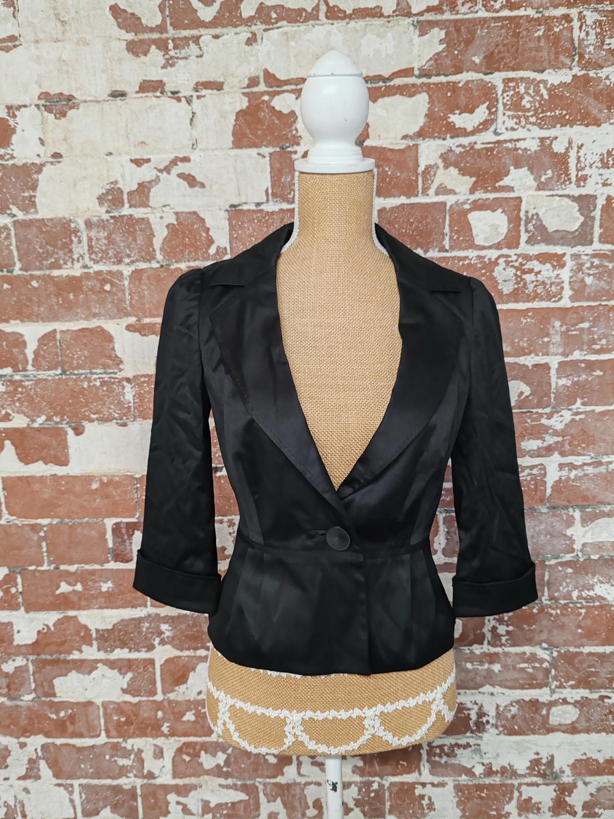 Coast | UK 8 | Black Monique Shacket | Polyester