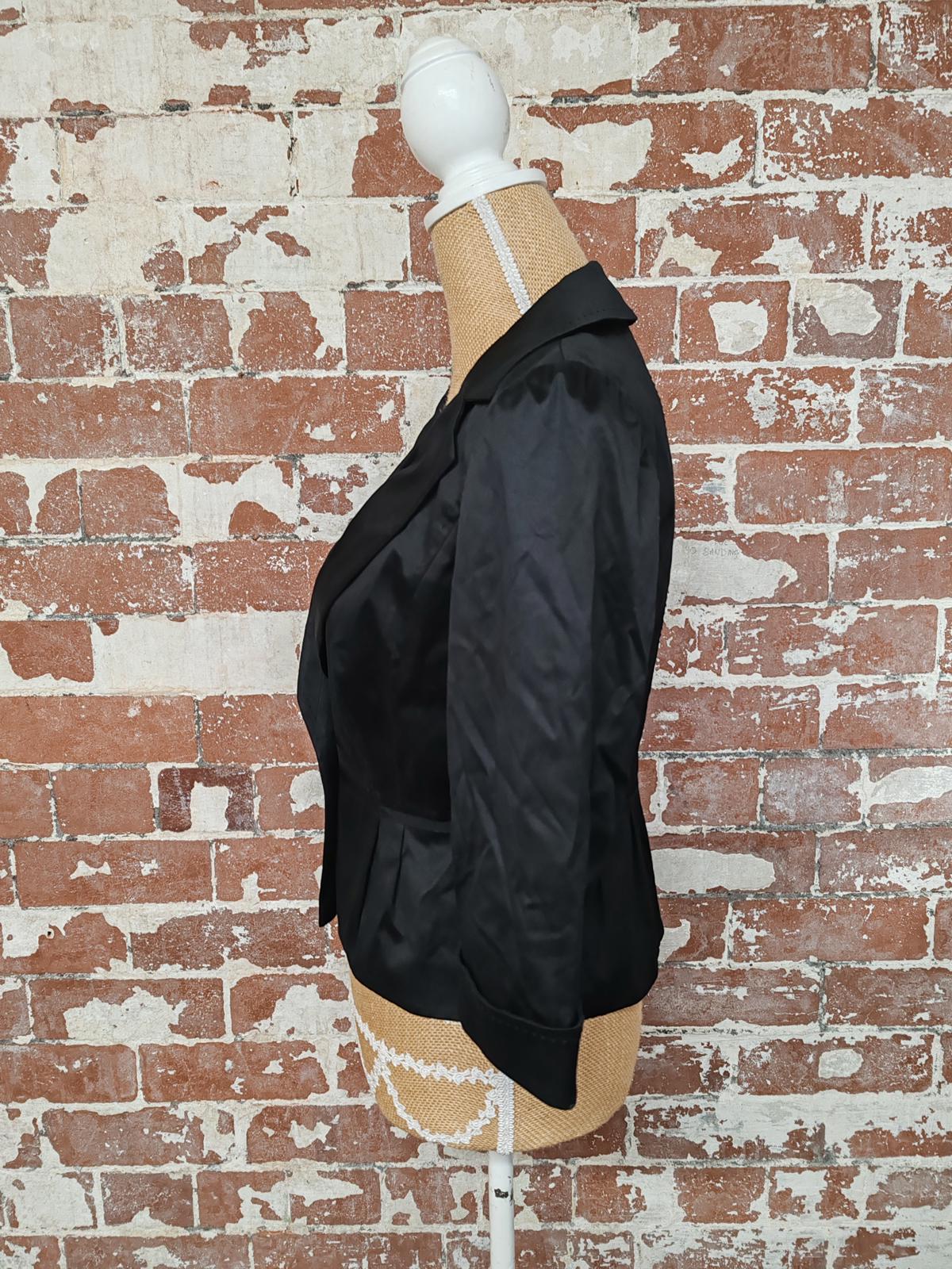 Coast | UK 8 | Black Monique Shacket | Polyester
