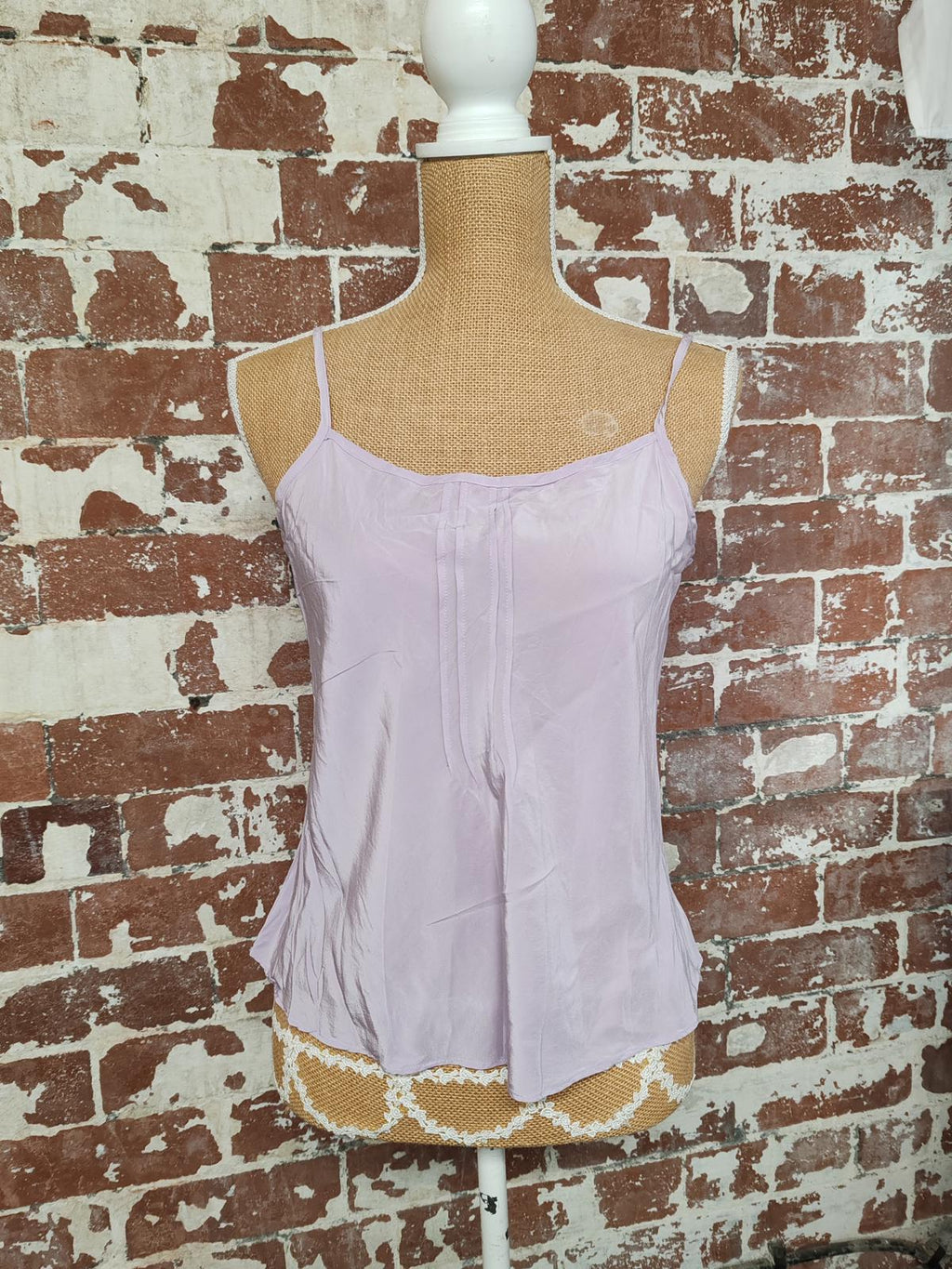 Tia | UK 12 | Light Purple Camisole | Chiffon
