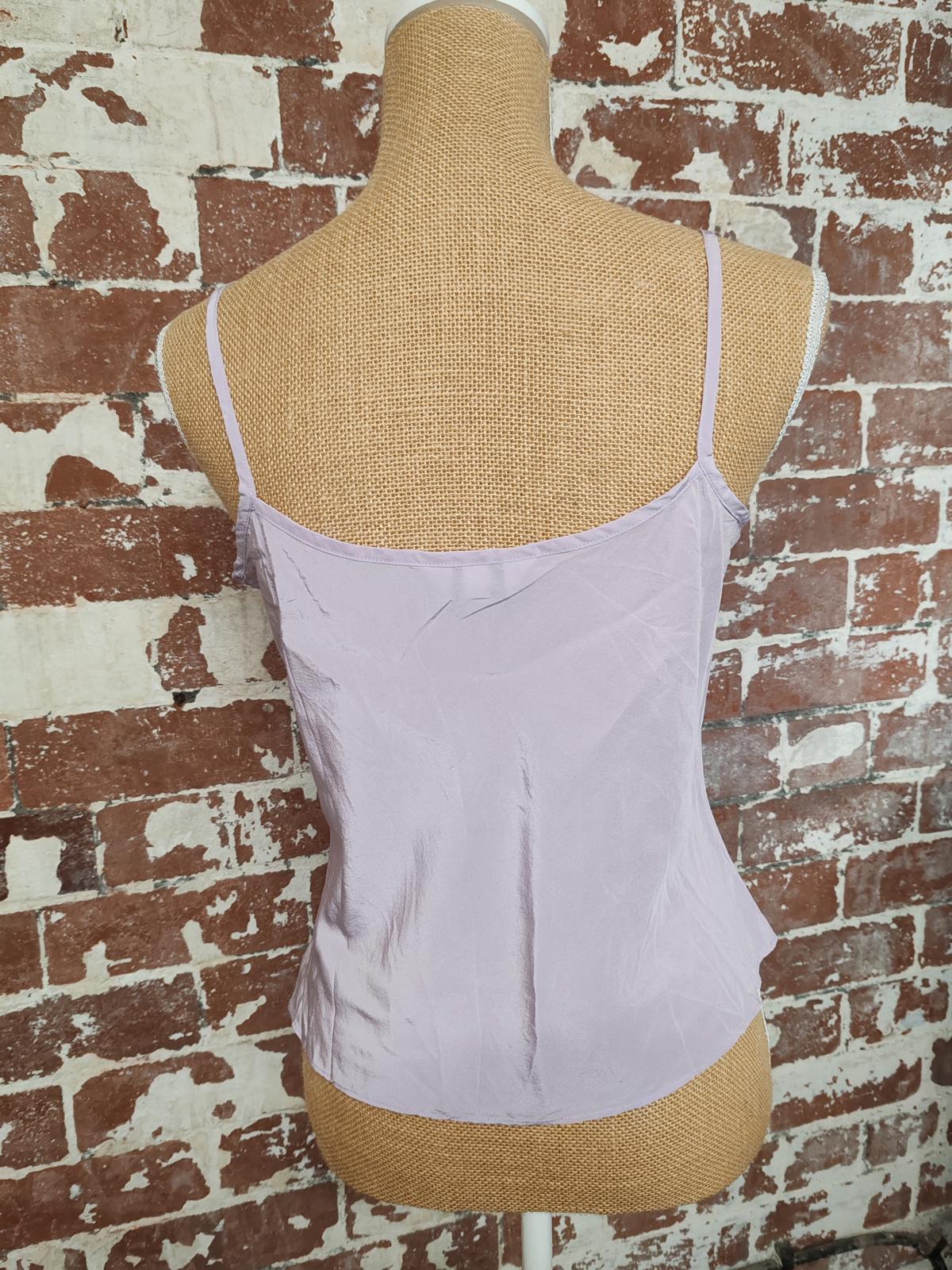 Tia | UK 12 | Light Purple Camisole | Chiffon