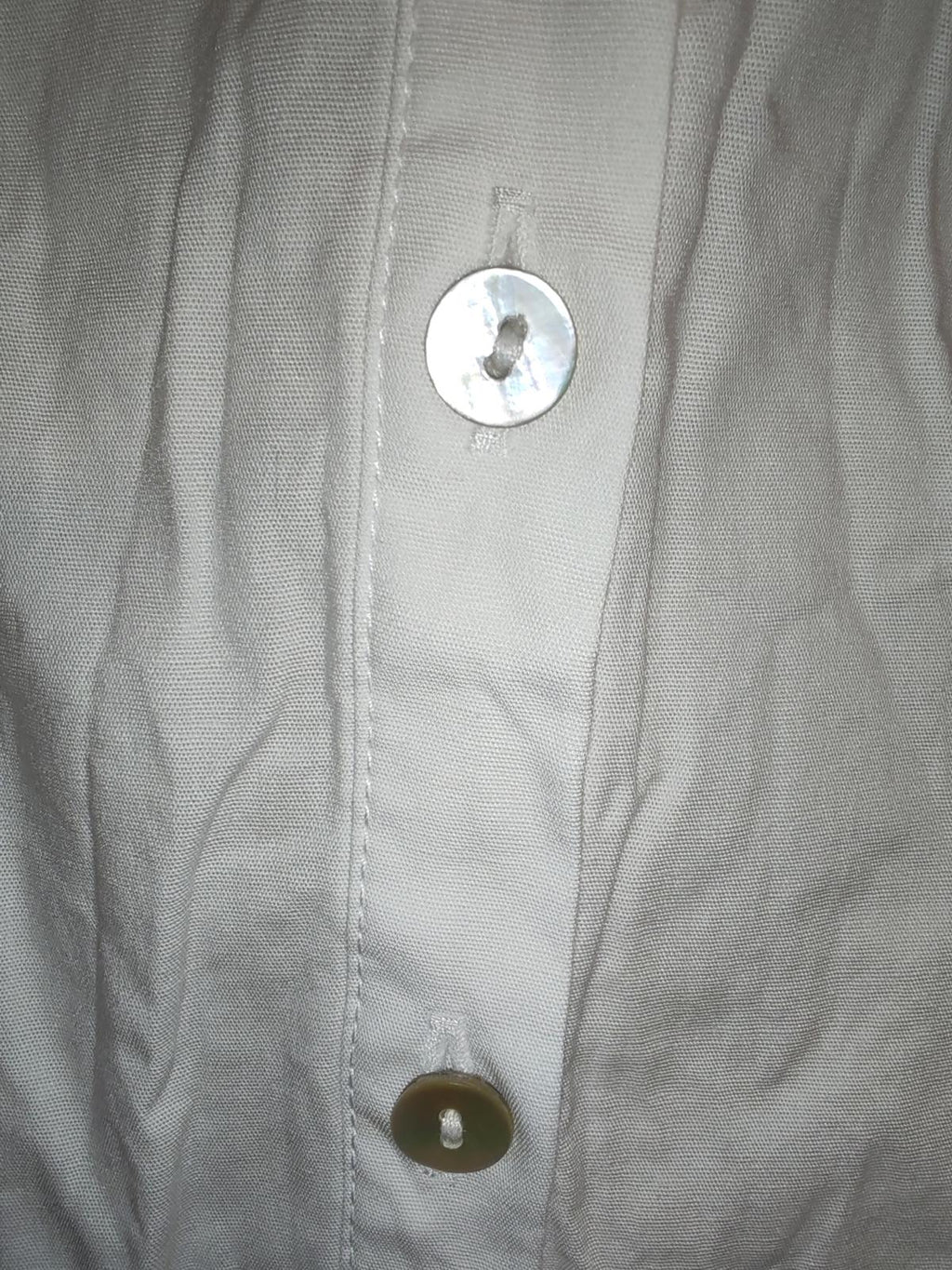 Tinta Spain | UK 14 | White Embroidered Shirt | Mixed Materials