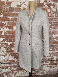 Formula Joven | 40 | Grey Wool Coat | Wool Blend
