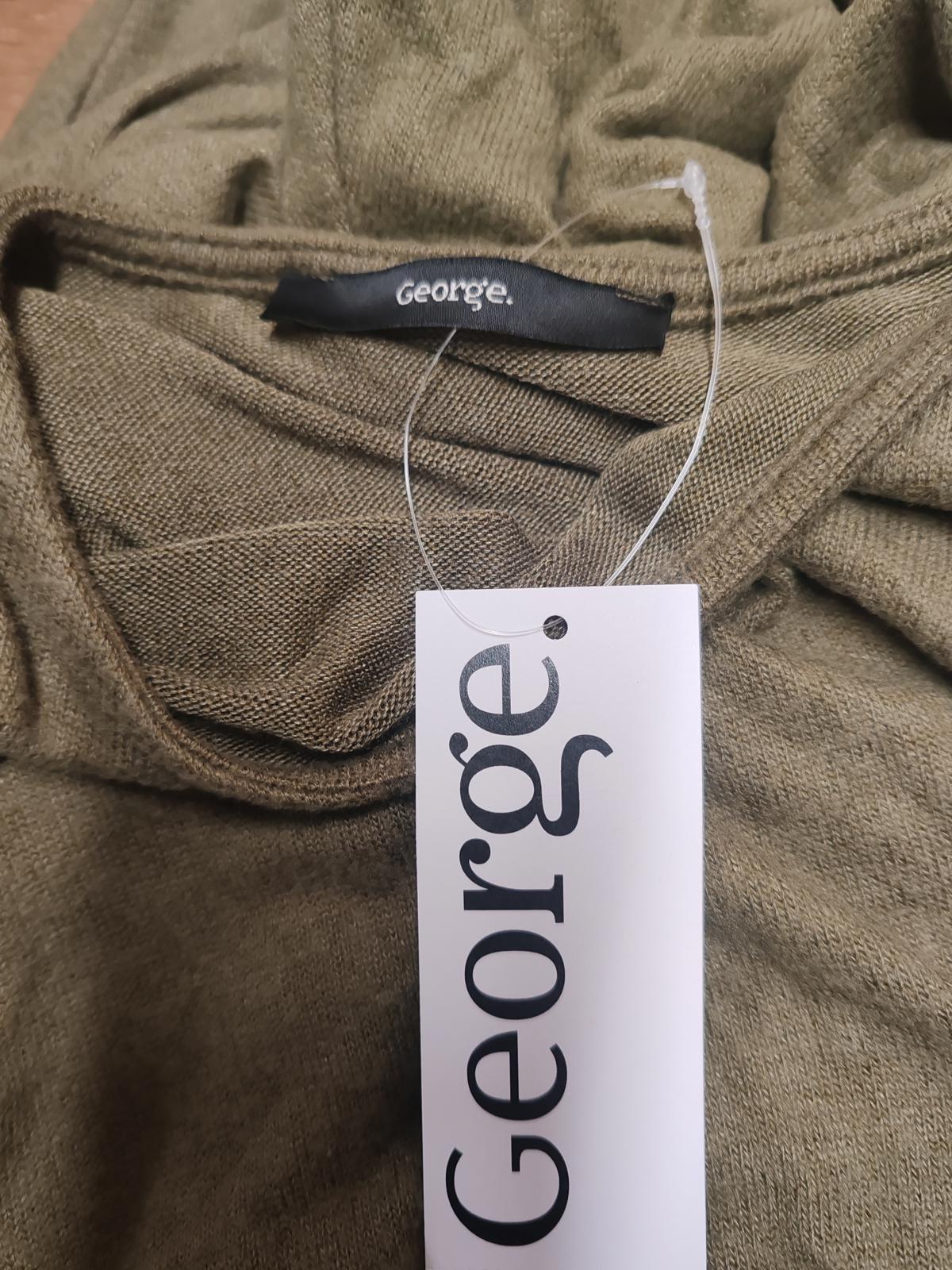 George | UK 12 | Khaki Dress | Polyester