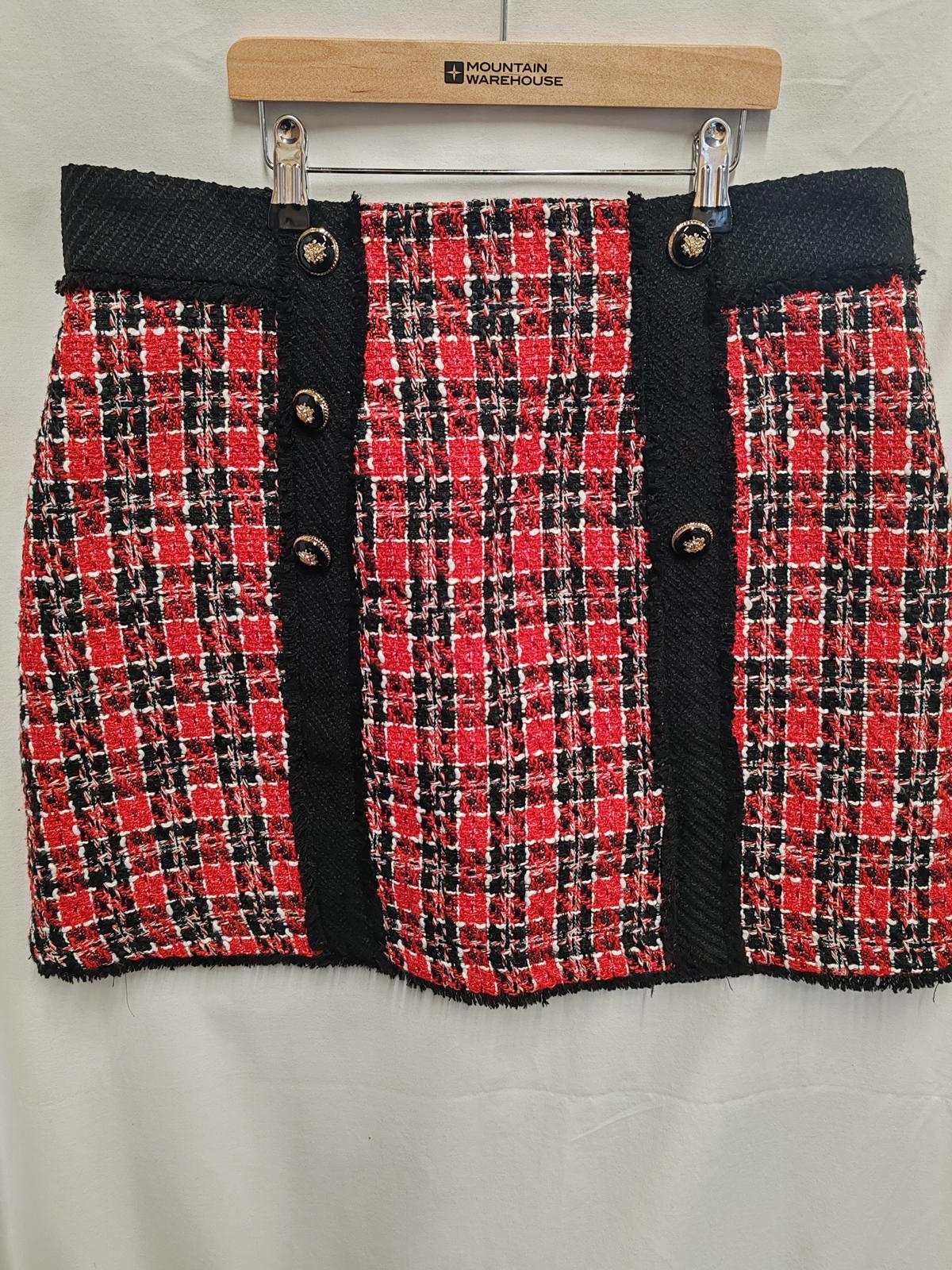 River Island | UK 16 | Woven Skirt | Polyester