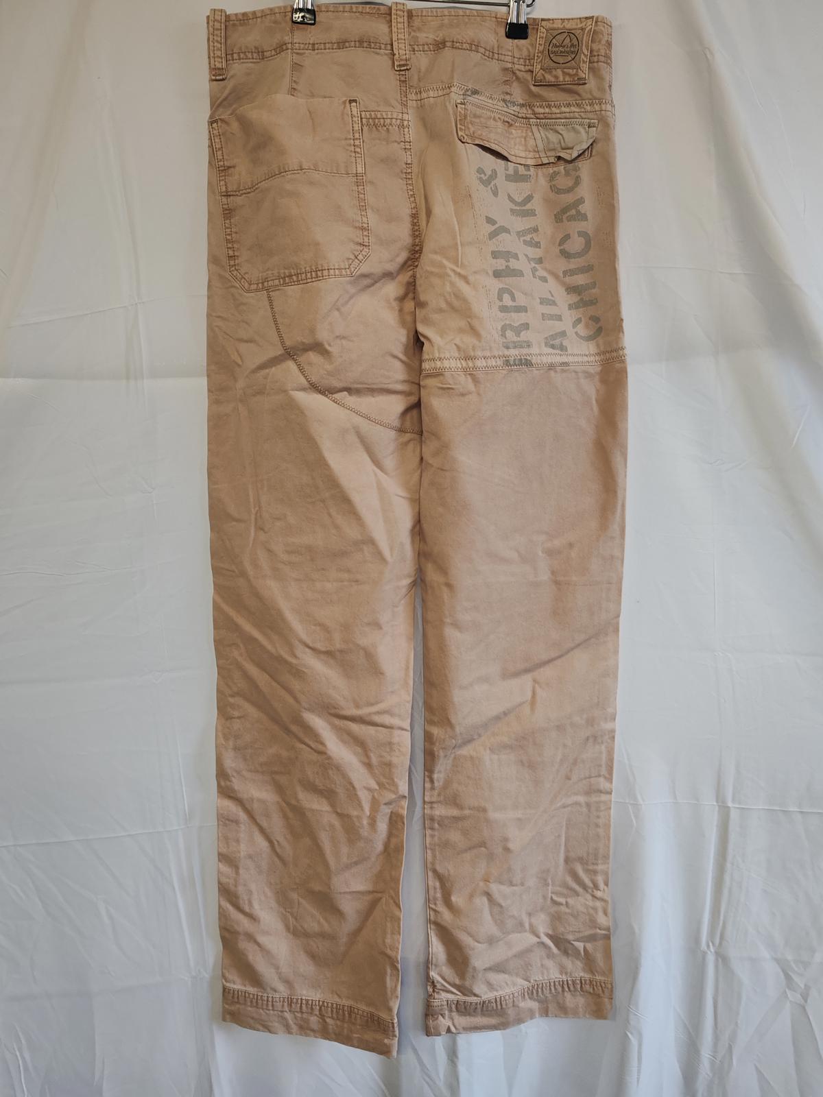 Murphy & Nye | 34 | Beige Trousers | Cotton
