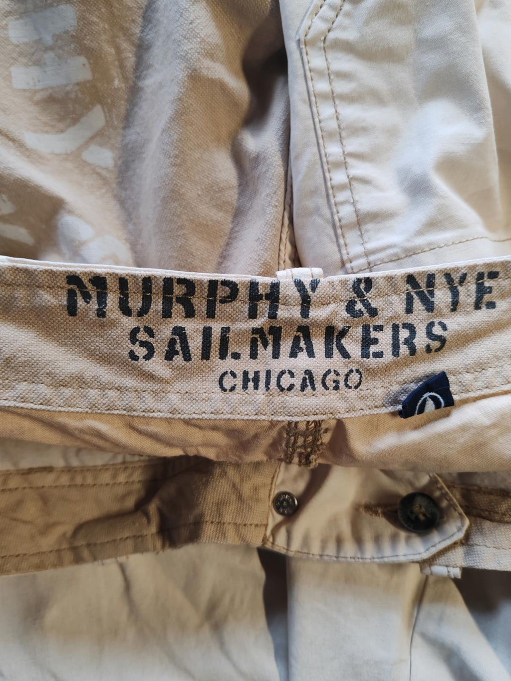 Murphy & Nye | 34" Waist | Beige trousers | Cotton