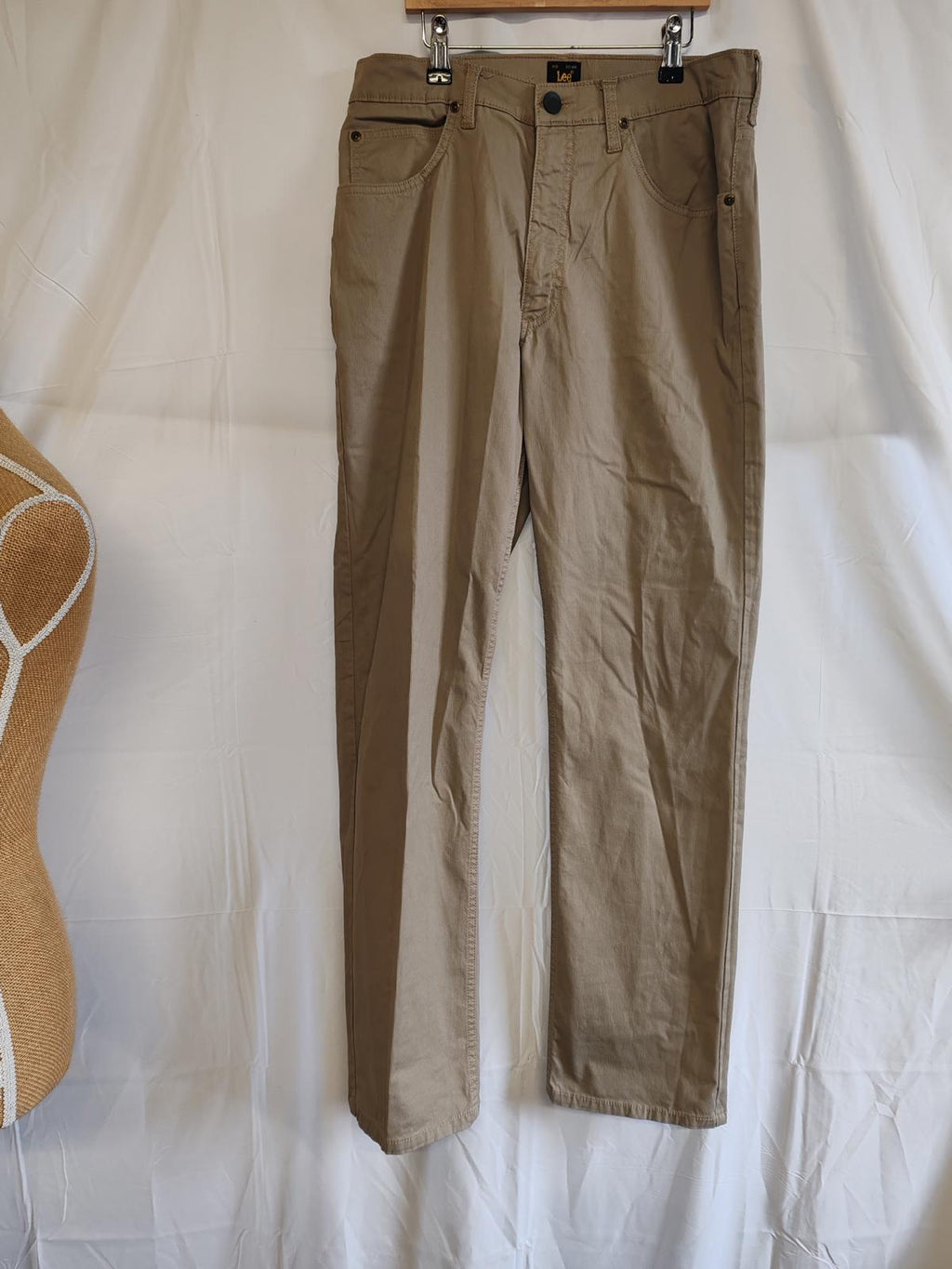 Lee | W32 L30 | Beige Cord Jeans | Cotton
