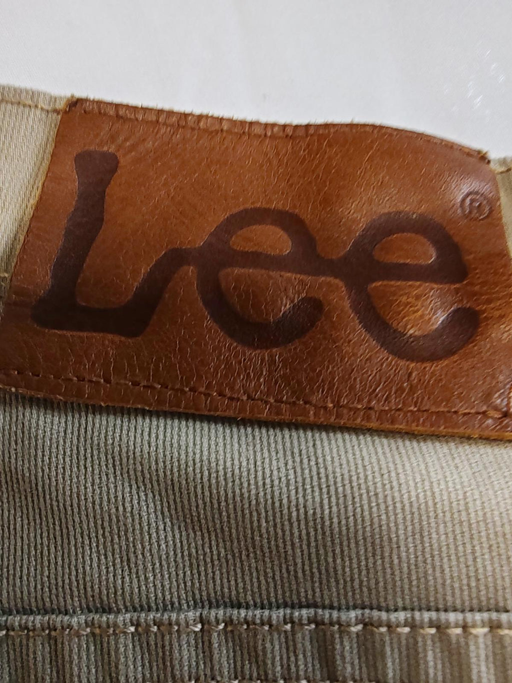 Lee | W32 L30 | Beige Cord Jeans | Cotton