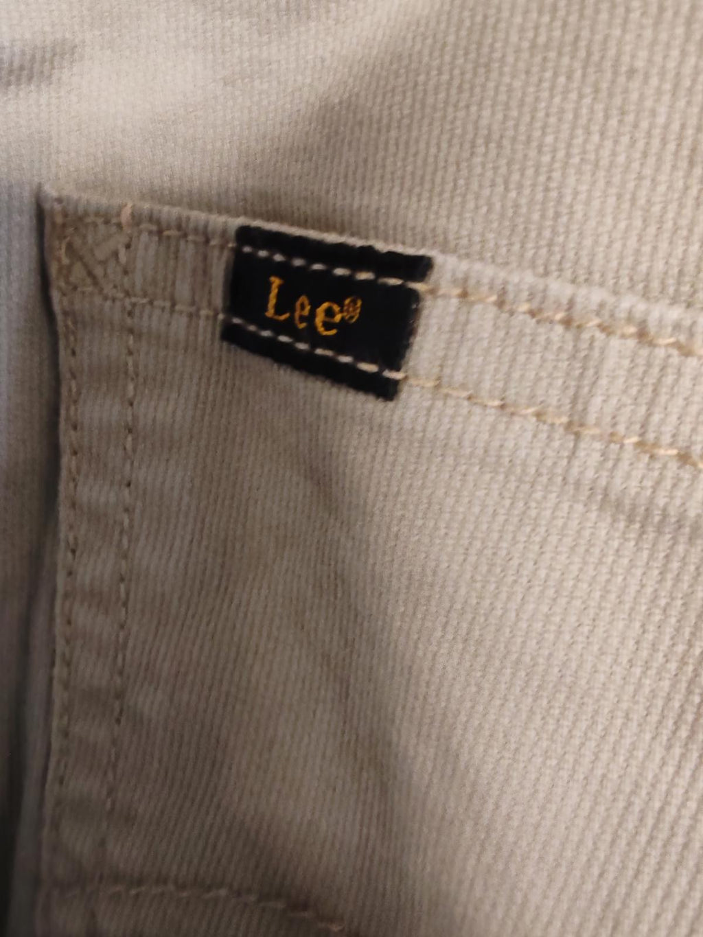 Lee | W32 L30 | Beige Cord Jeans | Cotton