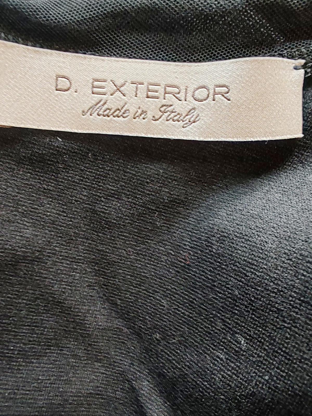 D. Exterior | UK L | Black Bodycon Dress | Viscose