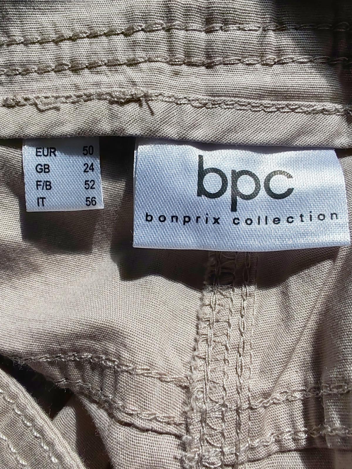 bpc | UK 24 | Beige 3/4 Pants | Cotton