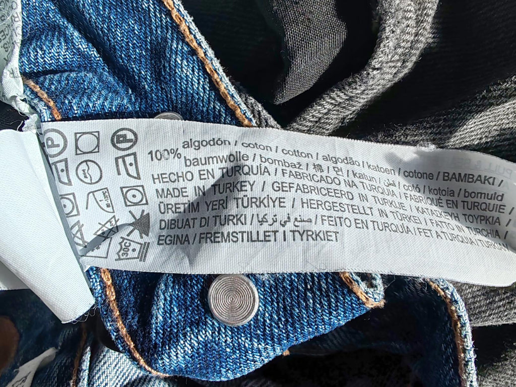 Pull & Bear | W40 | Two Tone Jeans | Cotton