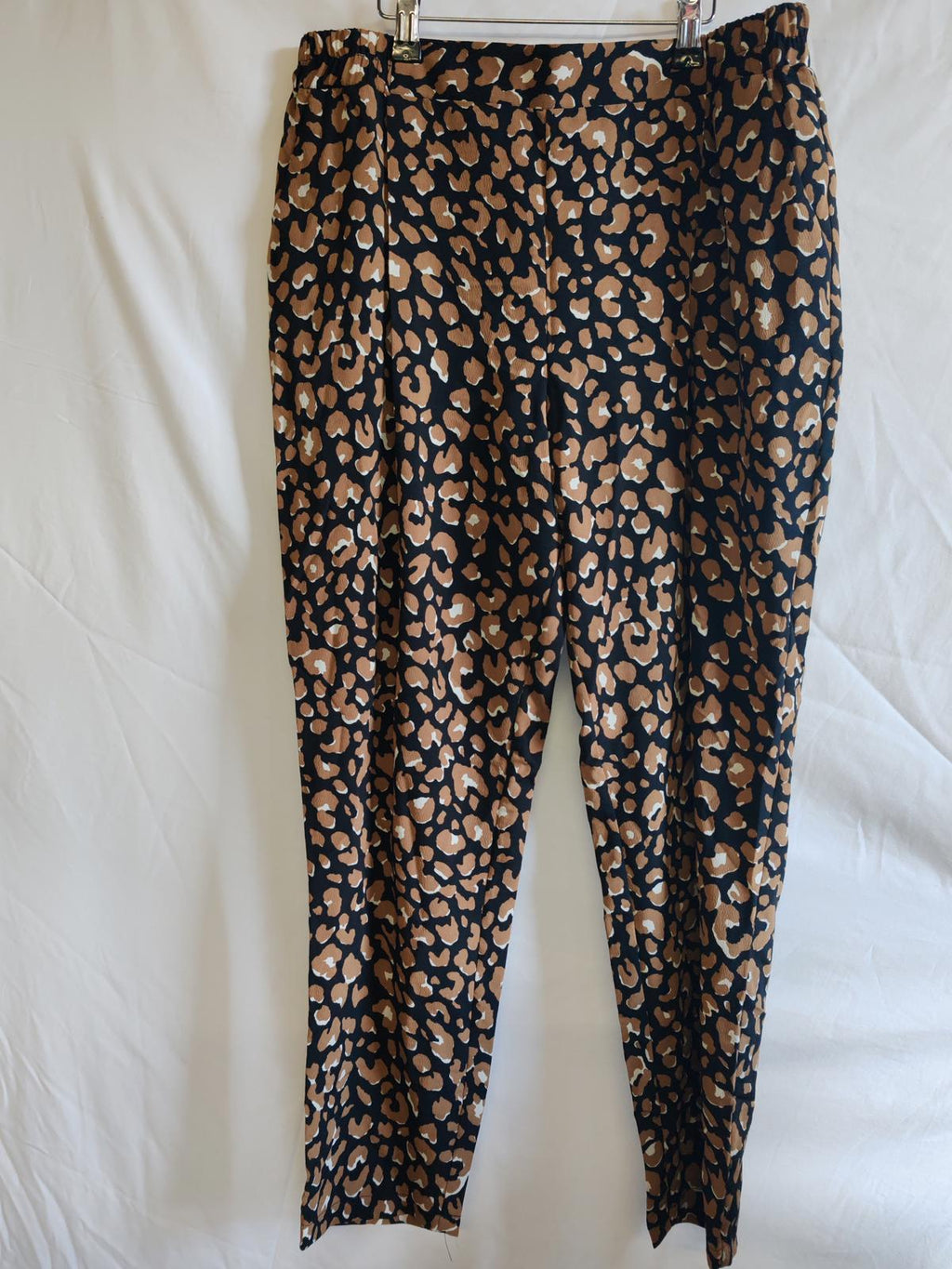 Primark | UK 14 | Leopard Print Pants | Polyester