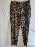 Primark | UK 14 | Leopard Print Pants | Polyester