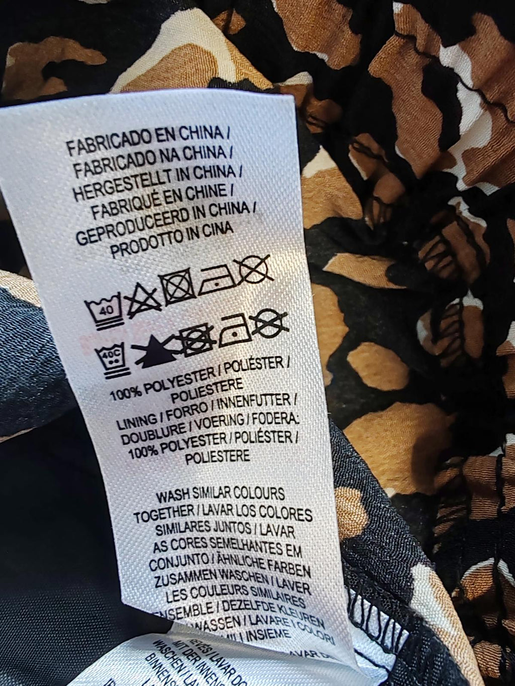 Primark | UK 14 | Leopard Print Pants | Polyester