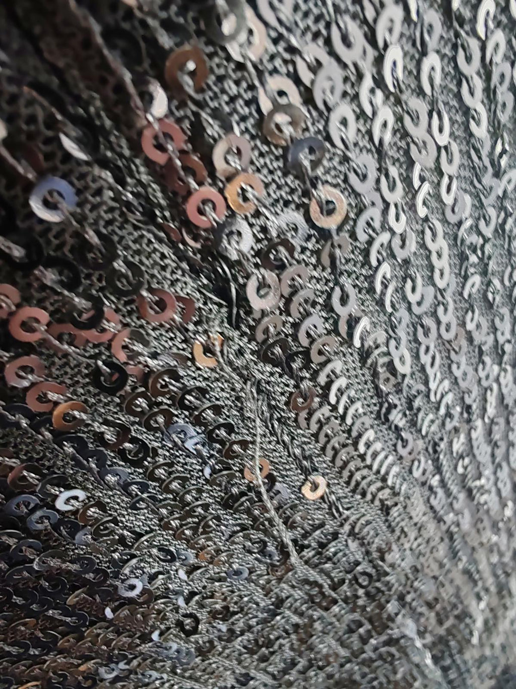 New Forever | UK 12 | Sequin Black Dress | Polyester
