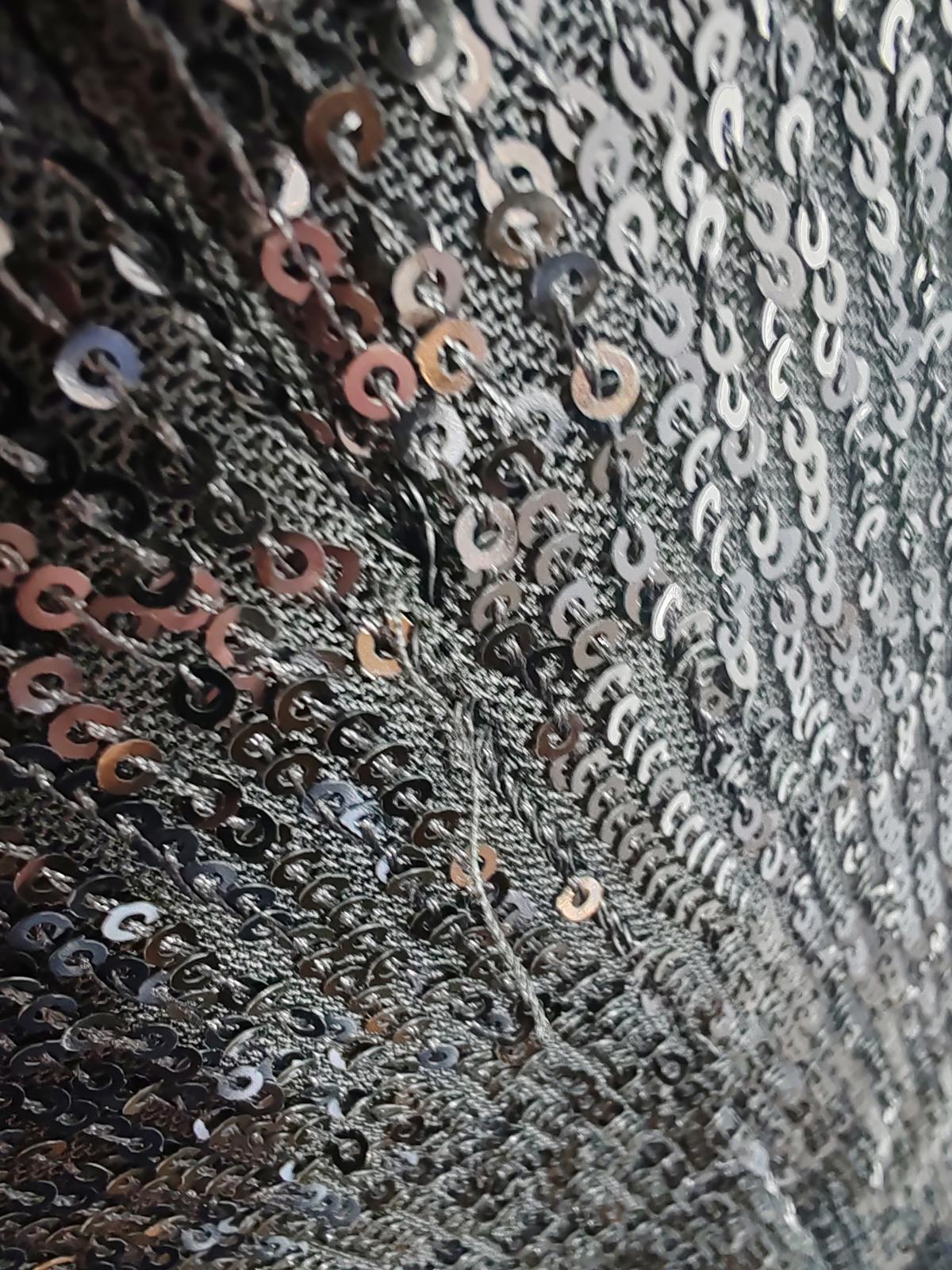 New Forever | UK 12 | Sequin Black Dress | Polyester