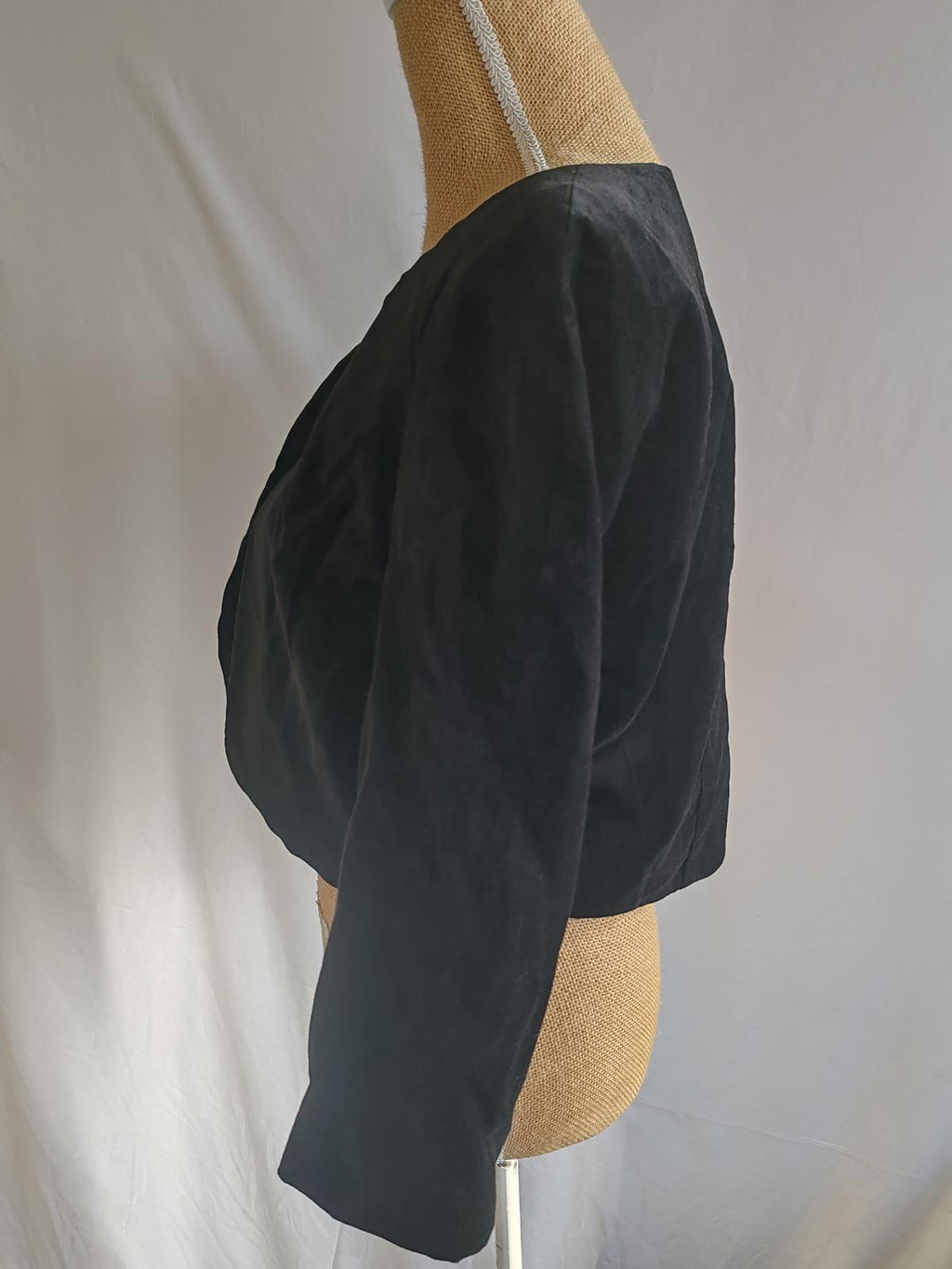Oky-Coky | 38 Chest | Black Velvet Jacket