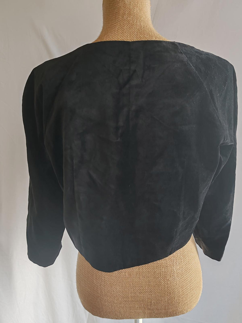 Oky-Coky | 38 Chest | Black Velvet Jacket
