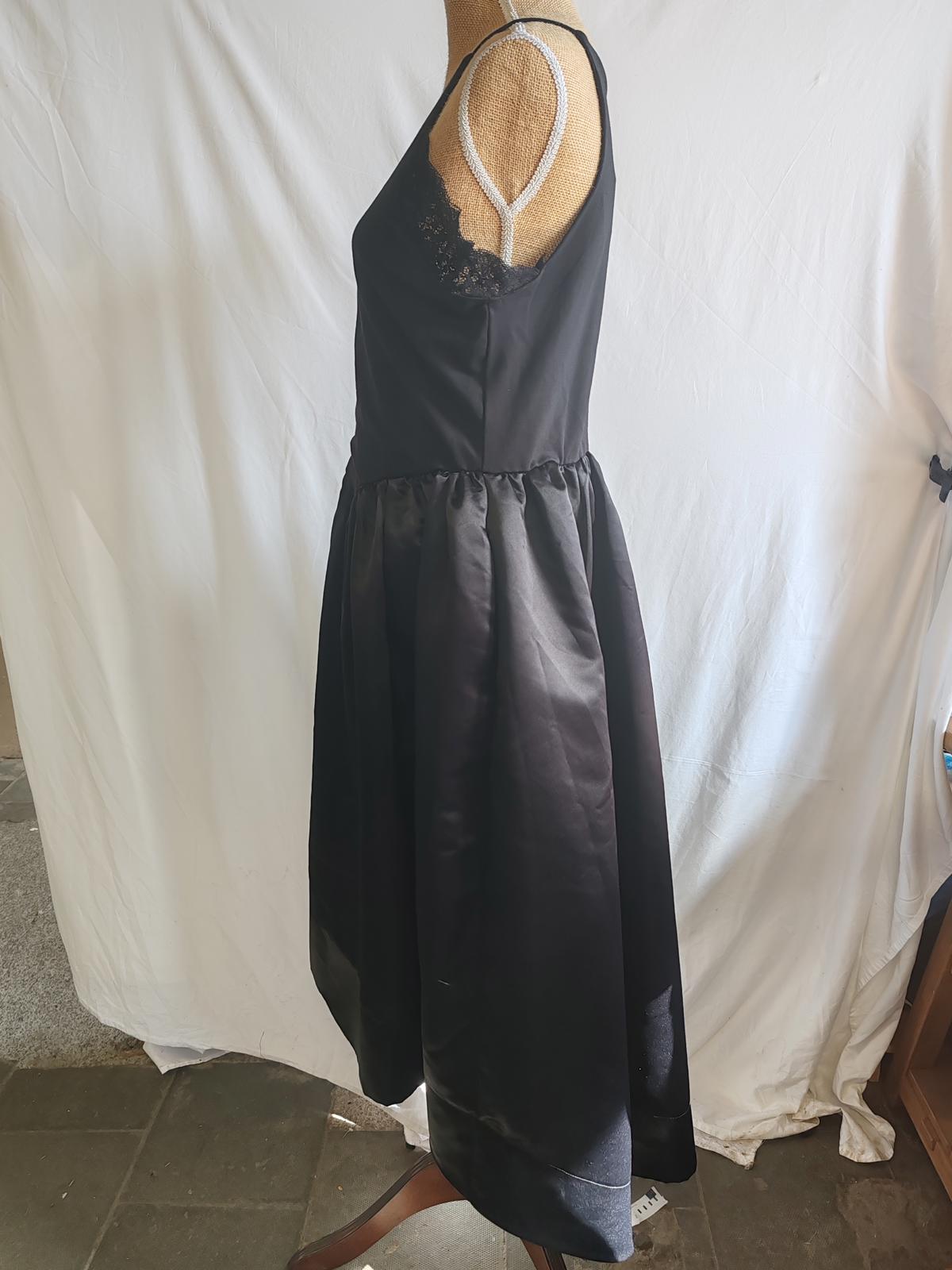 Next | UK 16 | Black Strappy Dress