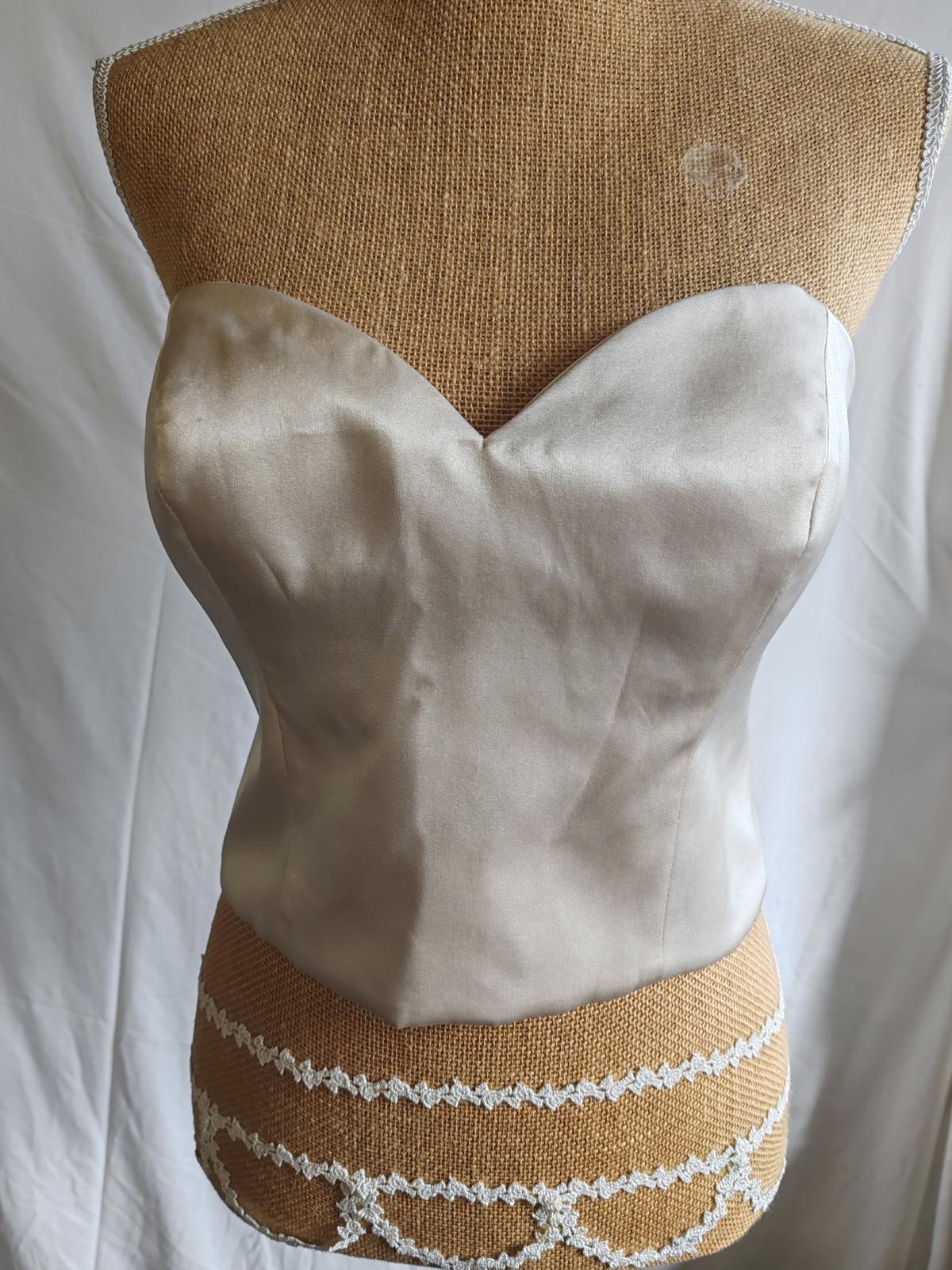 Bianco | XXL | Champagne Bodice | Polyester