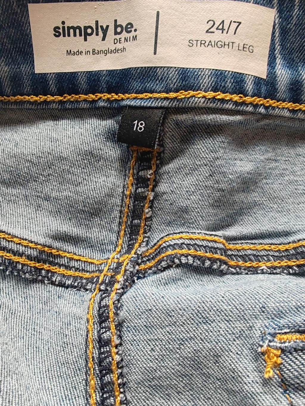 Simply Be | UK 18S | Denim Jeans | Cotton