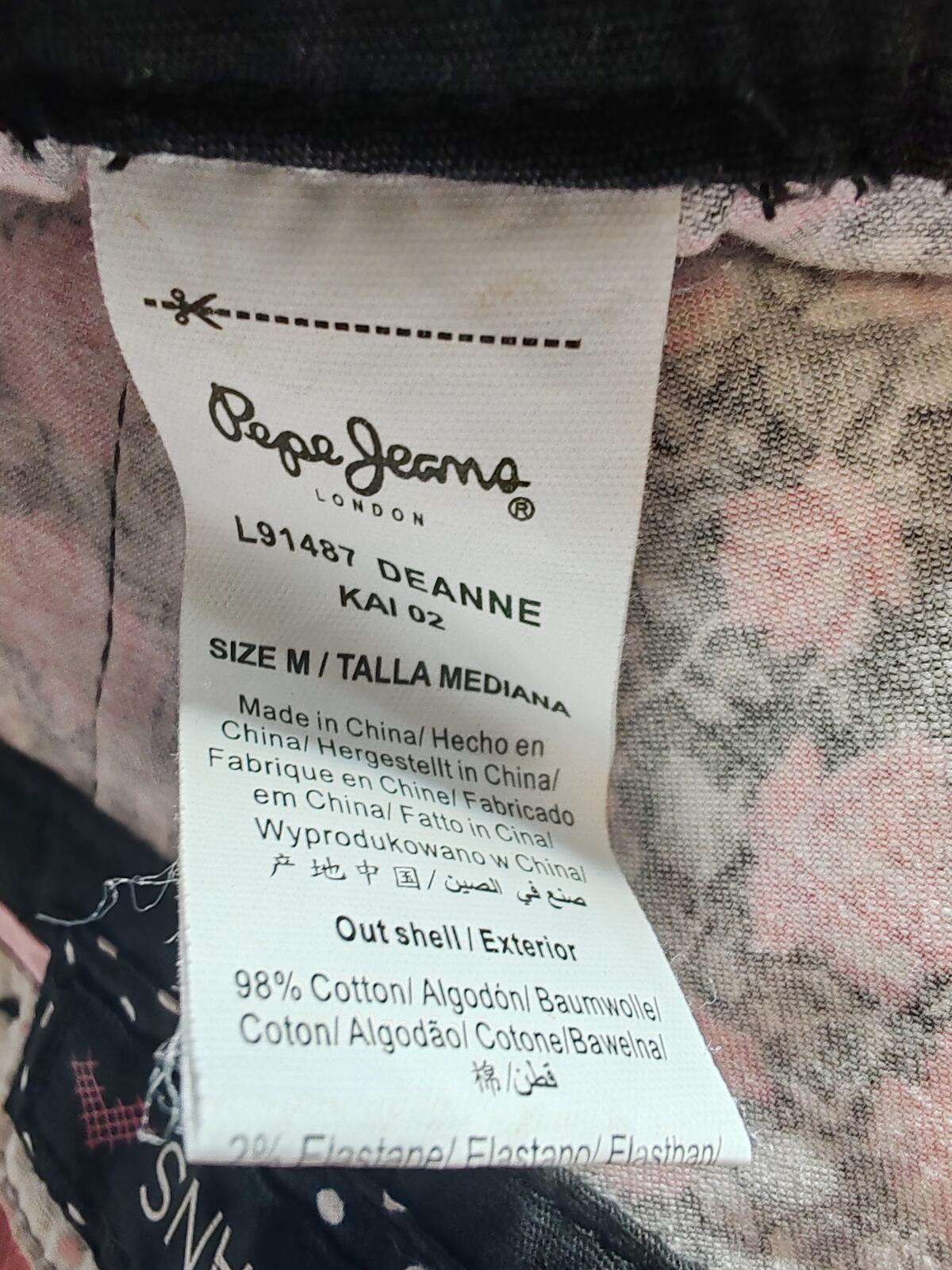 Pepe Jeans | M | Floral Skirt | Cotton