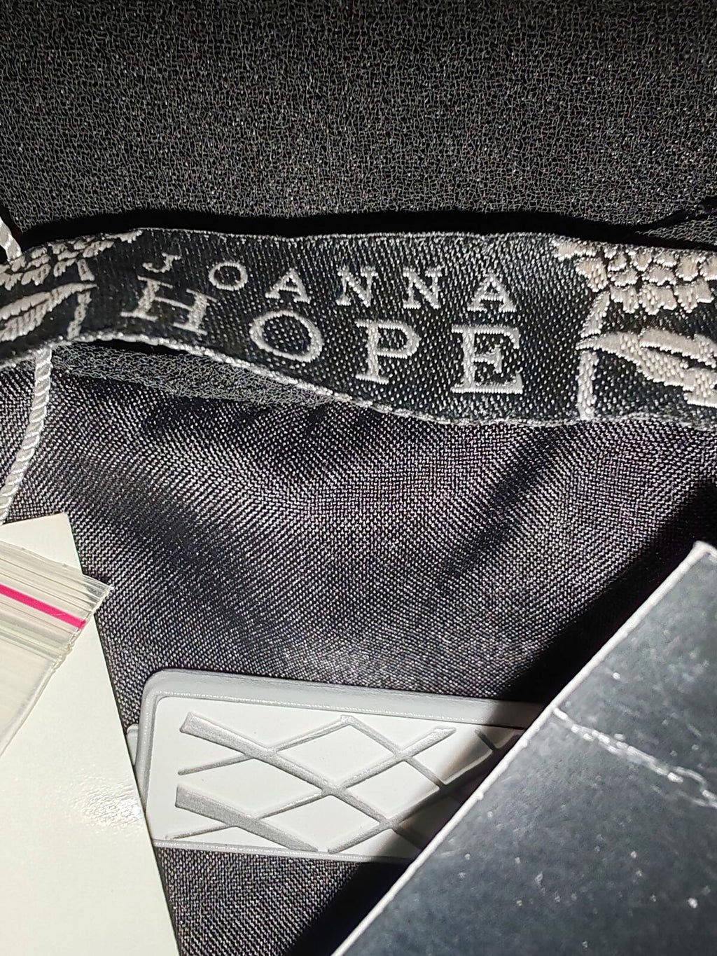 Joanna Hope | UK 20 | Black/Sliver/Blue Top | Polyester