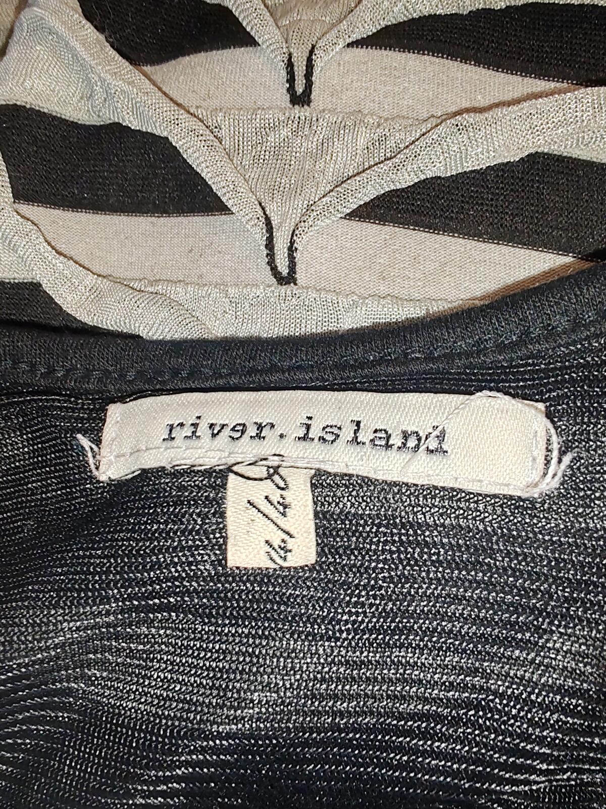 River Island | UK 14 | Longline Tank Top | Polyester