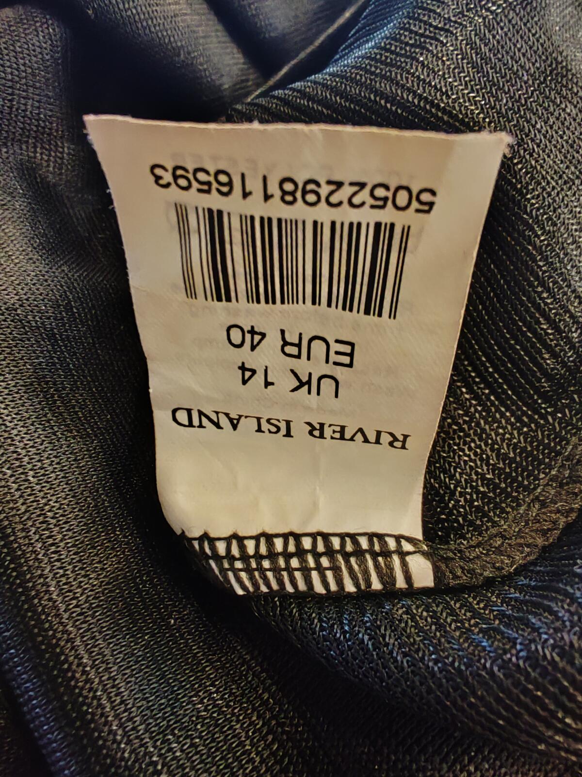 River Island | UK 14 | Longline Tank Top | Polyester