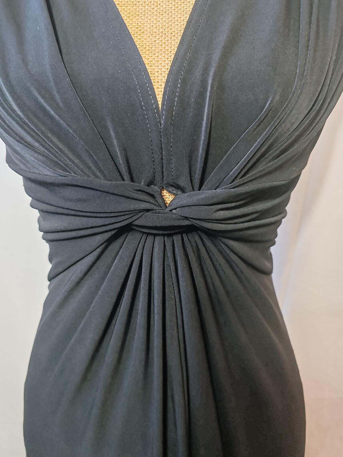 Joseph Ribkoff | UK 10 | Black Dress | Polyester