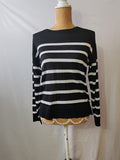 M&s | S | Black & White Jumper | Acrylic
