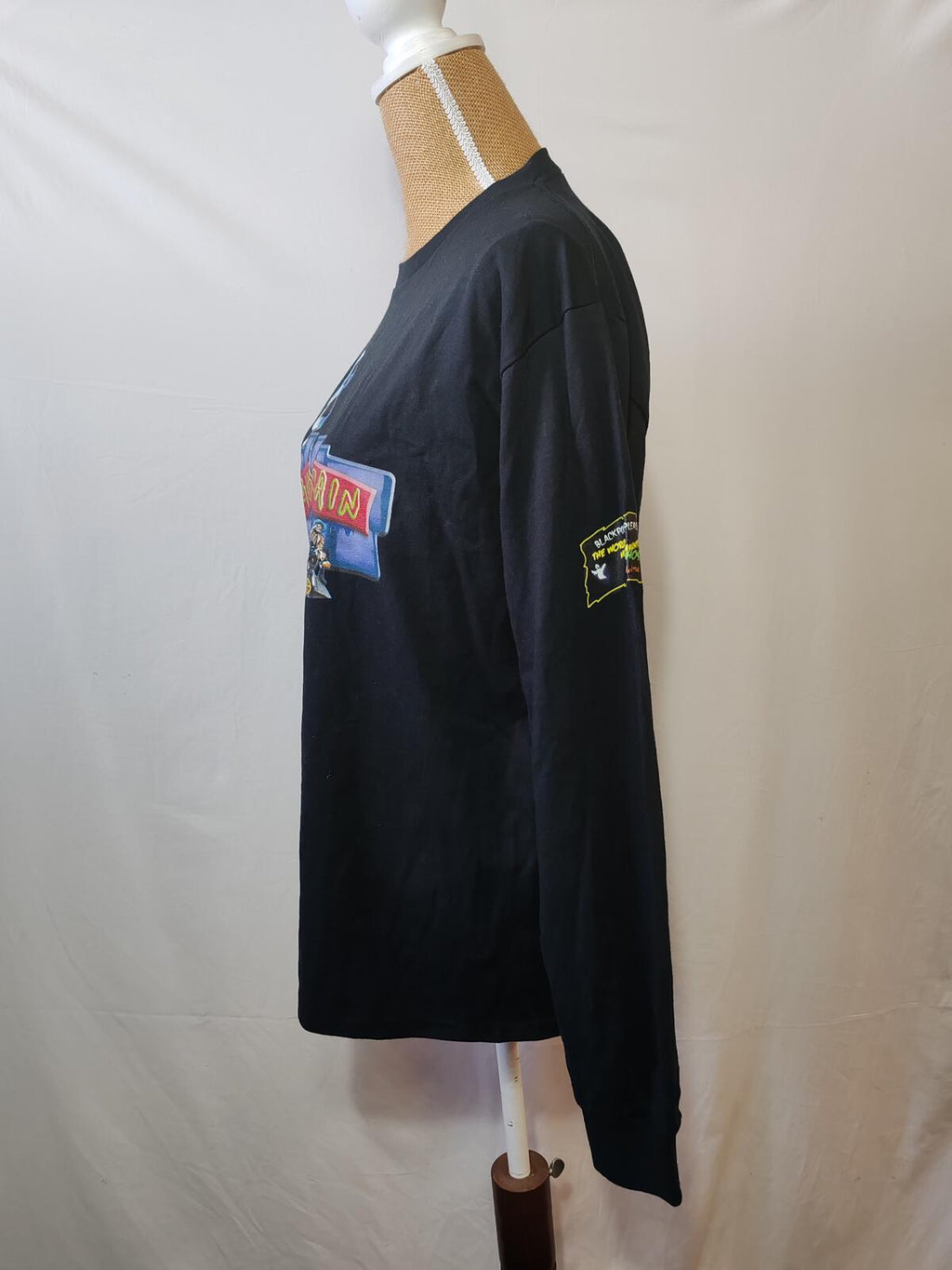 Blackpool Pleasure Beach | Size M | Black Ghost Train Tshirt | Cotton