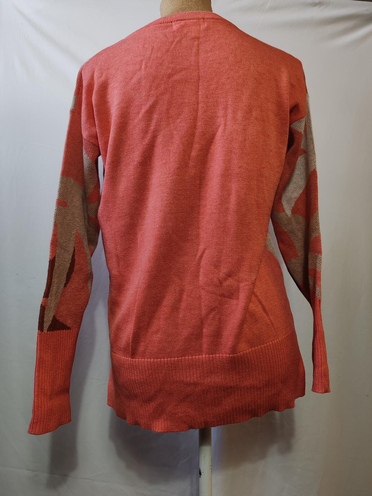 White Stuff | UK 8 | Multi-coloured Leaves Jumper