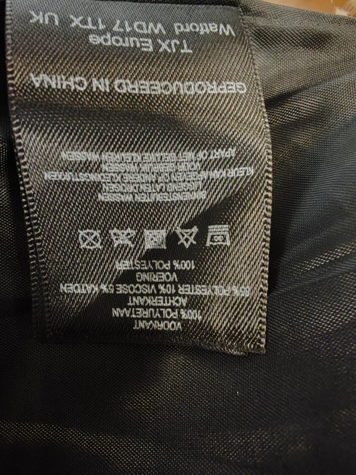 Paraphrase | UK 12 | Black Faux Leather Skirt | Polyurethane