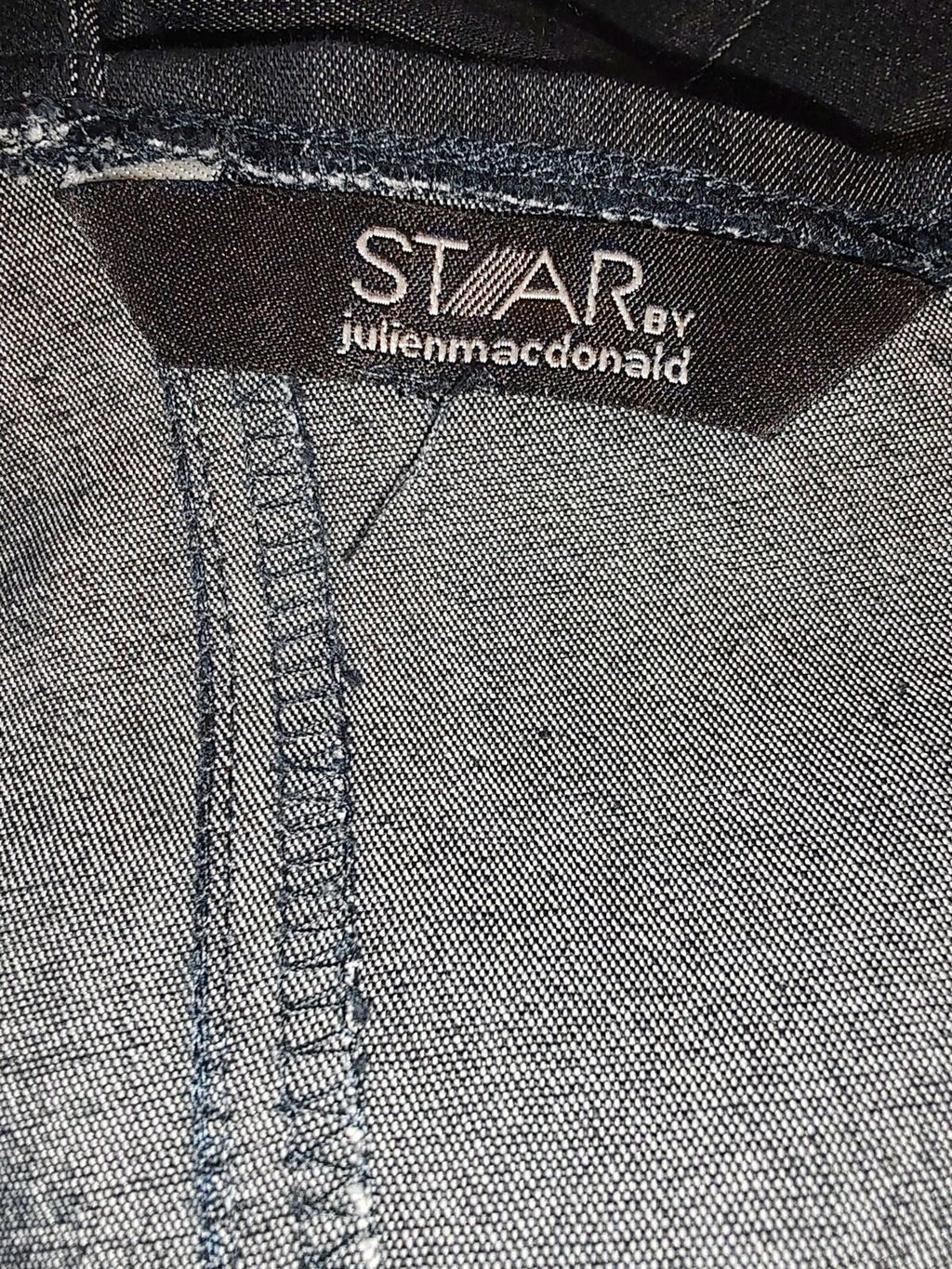 Star Julien McDonald | UK 12 | Denim Bodycon Dress