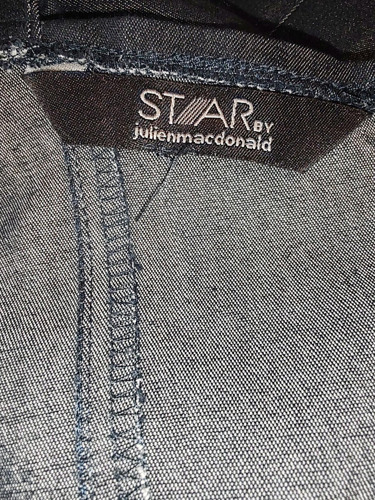 Star Julien McDonald | UK 12 | Denim Bodycon Dress