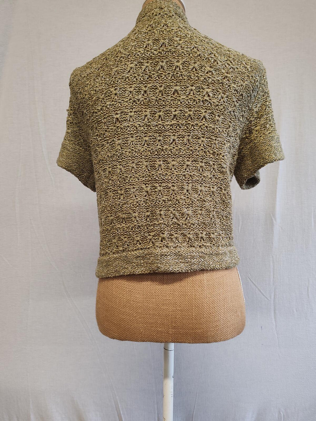 TU | UK 12 | Green Bolero Cardigan