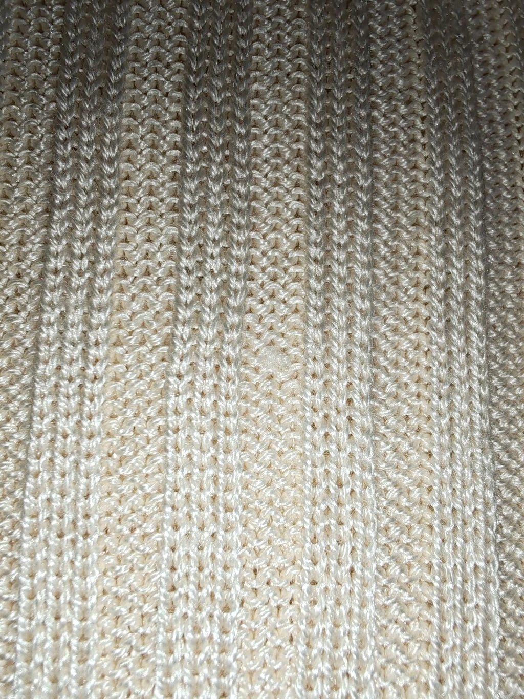 St Michael | M&s | UK 12 | Vintage Beige Knitted Tshirt | Silk