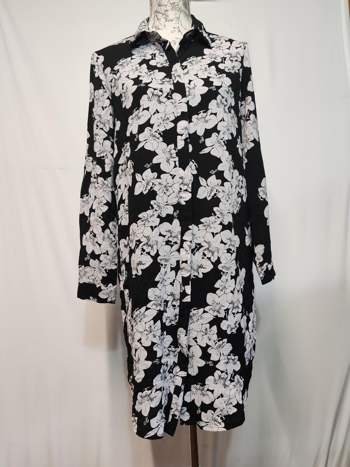 Love Sunshine | UK 10 | Floral Shirt Dress