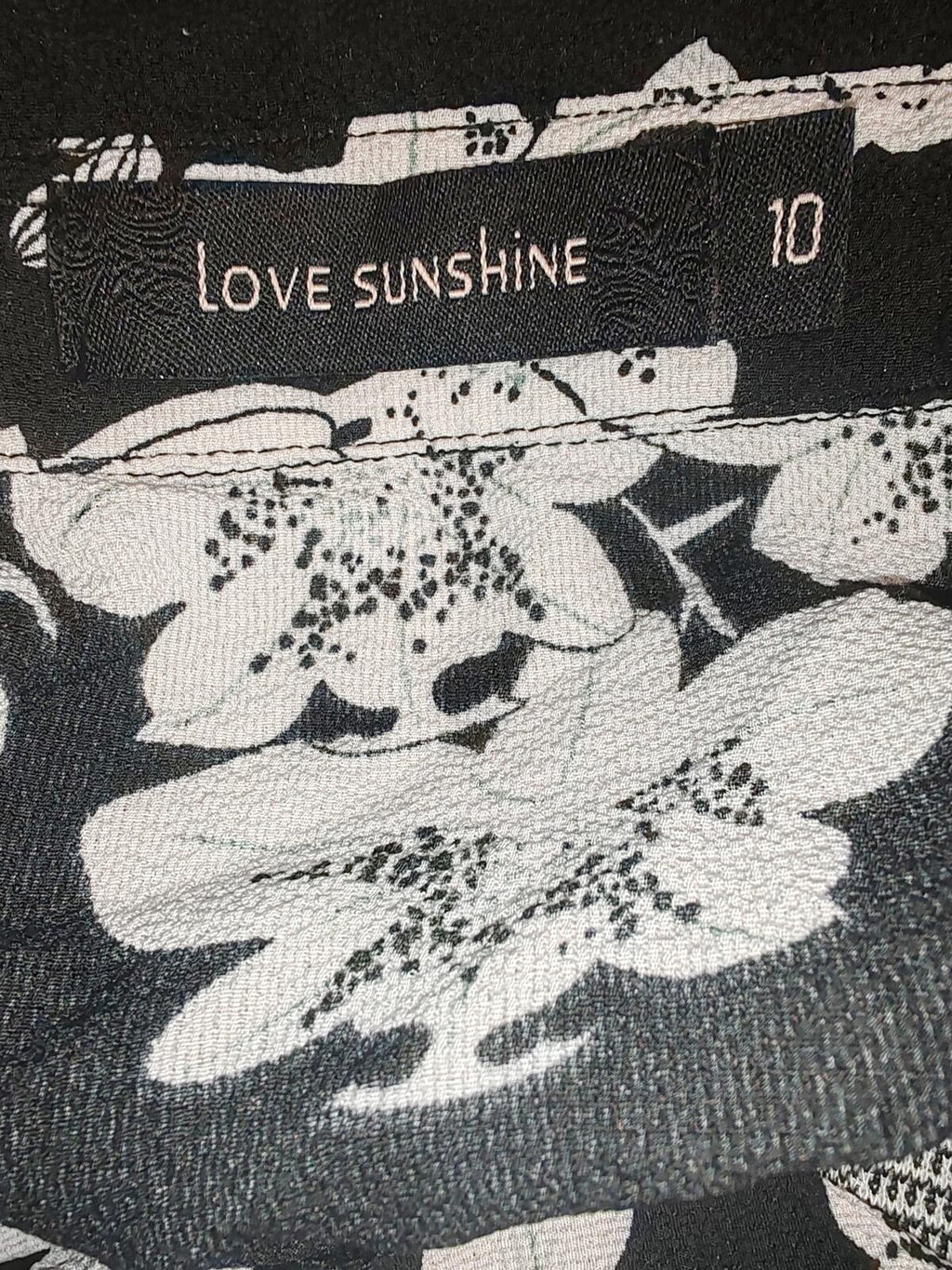 Love Sunshine | UK 10 | Floral Shirt Dress
