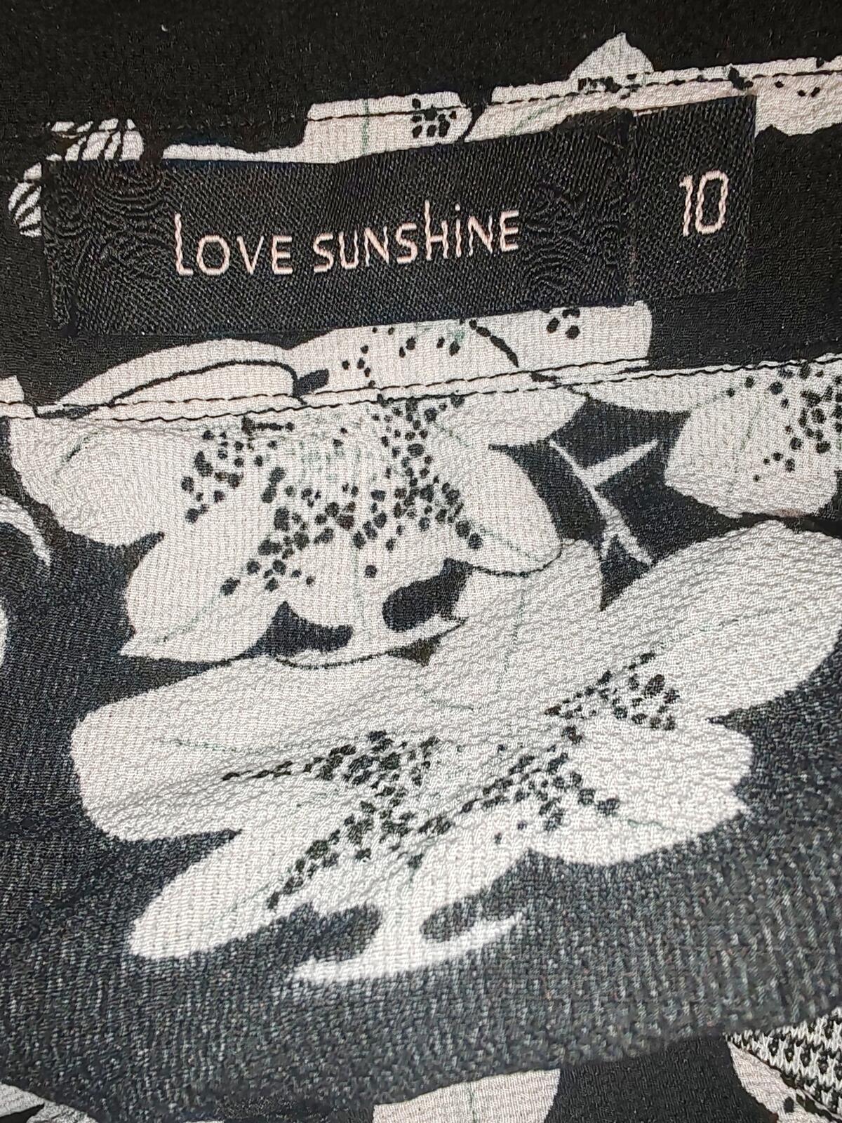 Love Sunshine | UK 10 | Floral Shirt Dress