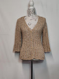Minuet | UK 10 | Buttoned Petite Cardigan | Beige
