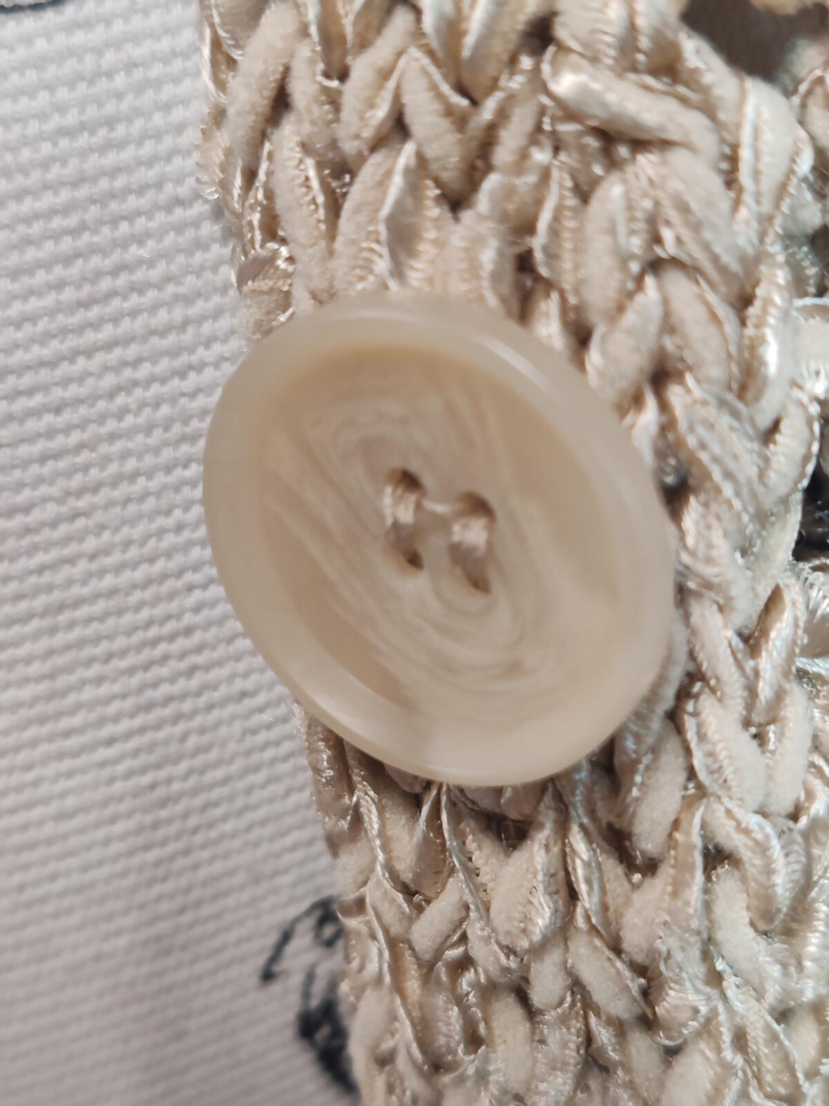 Minuet | UK 10 | Buttoned Petite Cardigan | Beige