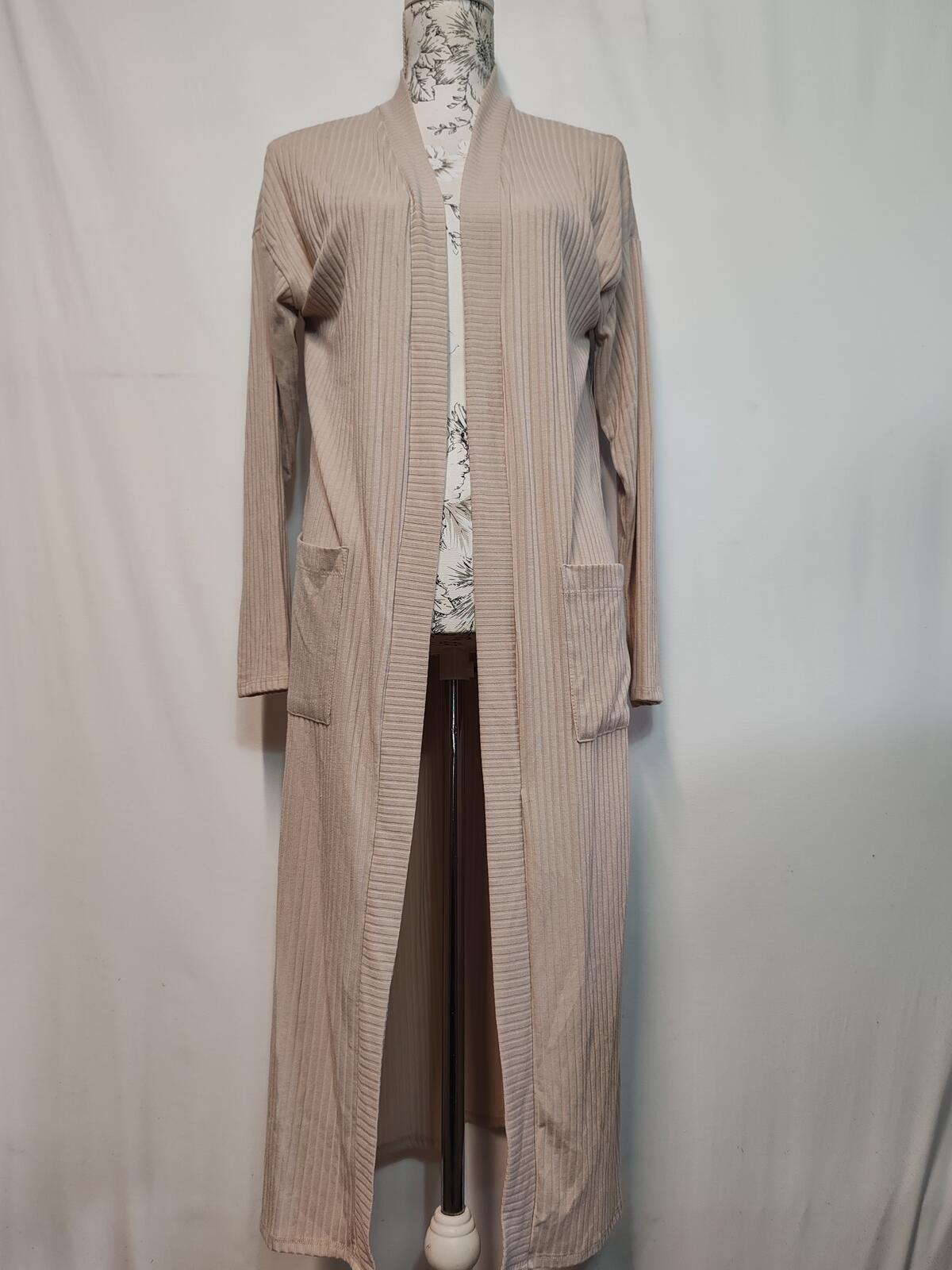 George | UK 12-14 | Open Cardigan | Beige